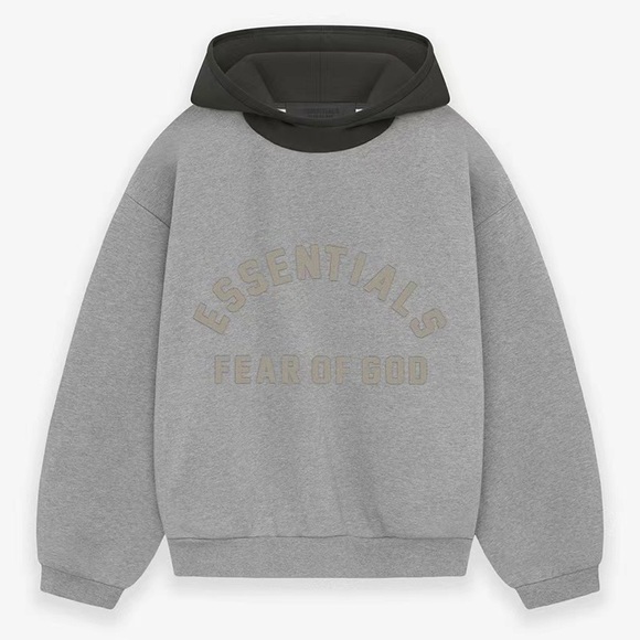 💚Authentic Fear of God Essential Hoodie - Picture 3 of 4